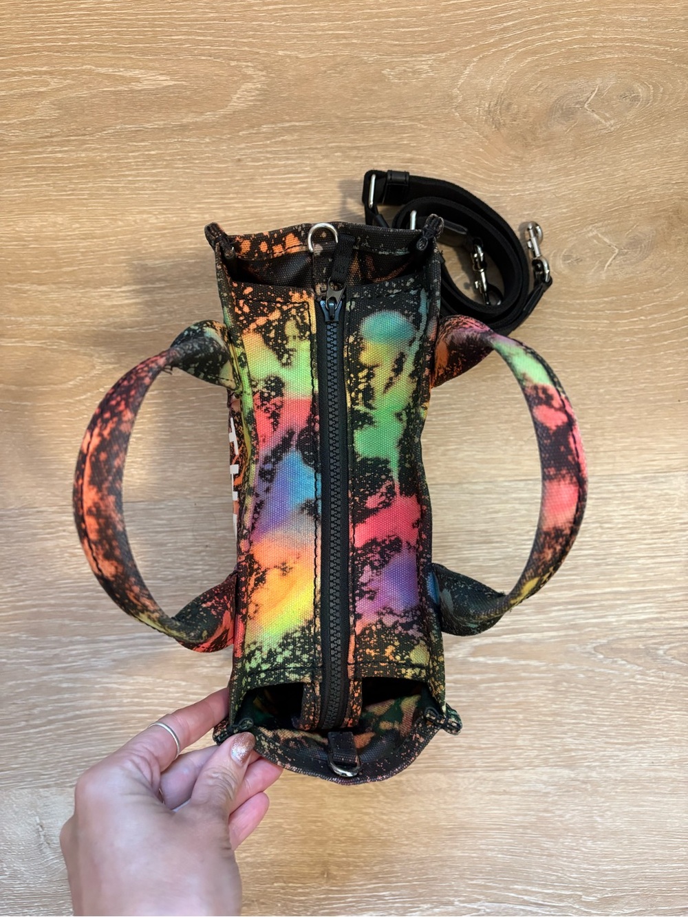 Small Marc Jacobs “Neon Rainbow Splatter” 🌈 The Tote Bag - Picture 7 of 9